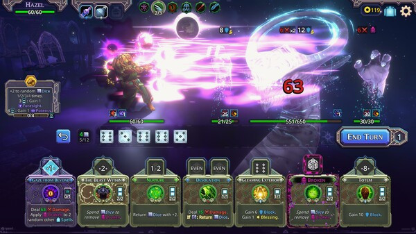 Игра SpellRogue, скриншот