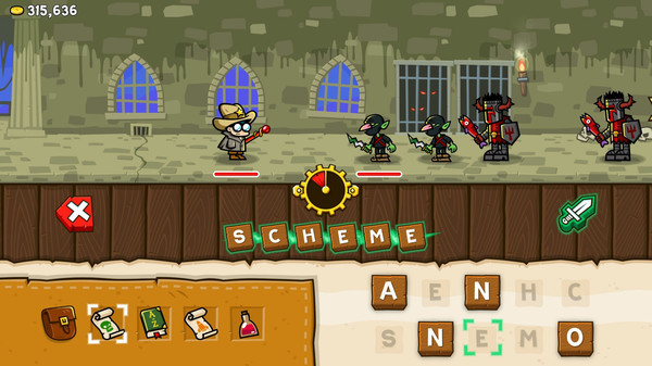 Игра Spellspire, скриншот