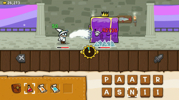 Игра Spellspire, скриншот