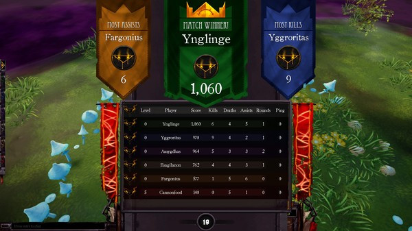 Игра Spellsworn, скриншот
