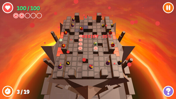 Игра Spheric Bombs, скриншот
