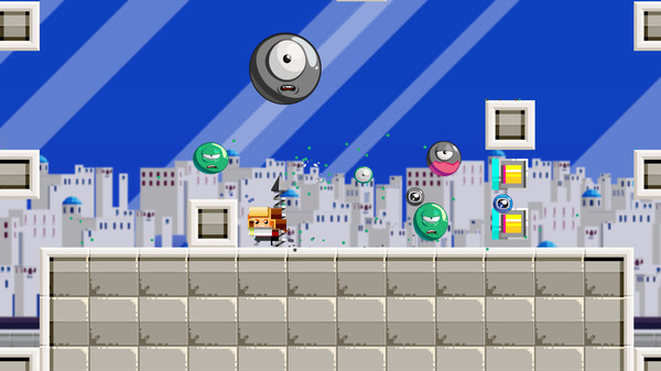 Игра Spheroids, скриншот