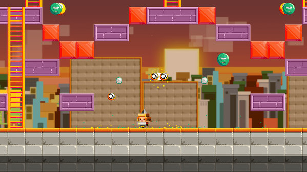 Игра Spheroids, скриншот