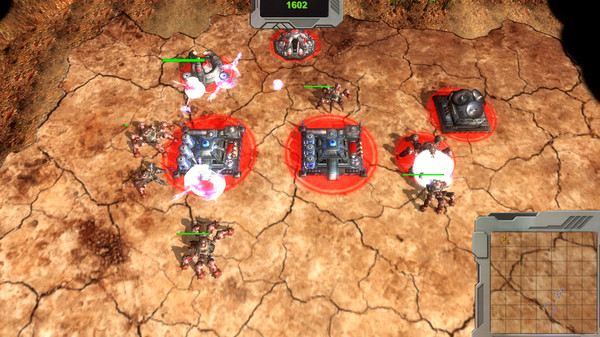 Игра Spider-Robots War, скриншот