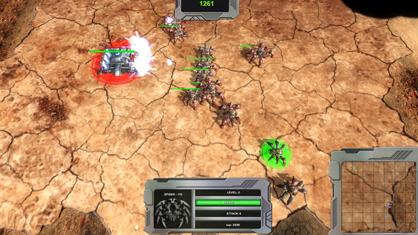 Игра Spider-Robots War, скриншот