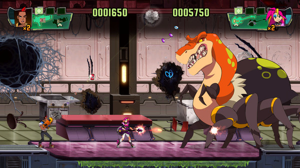 Игра Spidersaurs, скриншот