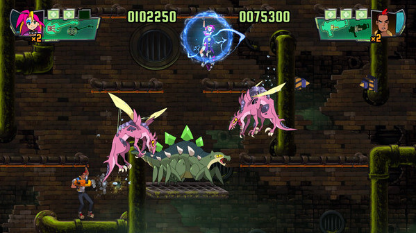 Игра Spidersaurs, скриншот