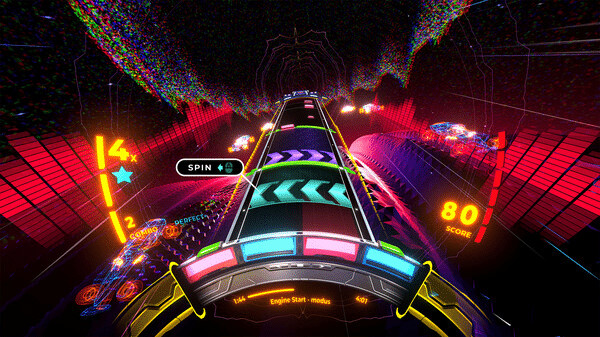 Игра Spin Rhythm XD, скриншот