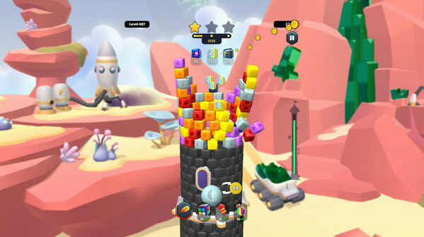 Игра Spire Blast, скриншот