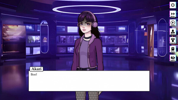 Игра Spirit Whisperer Conversation With Akari, скриншот