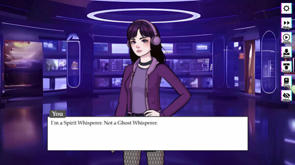 Игра Spirit Whisperer Conversation With Akari, скриншот