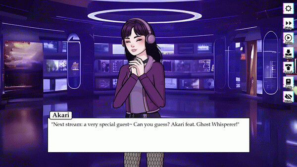 Игра Spirit Whisperer Conversation With Akari, скриншот