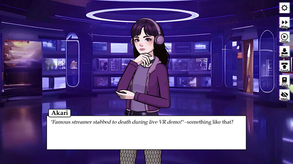 Игра Spirit Whisperer Conversation With Akari, скриншот