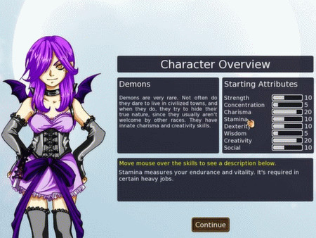 Игра Spirited Heart Deluxe, скриншот