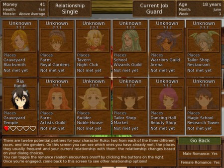 Игра Spirited Heart Deluxe, скриншот