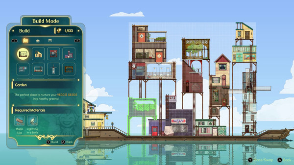 Игра Spiritfarer, скриншот