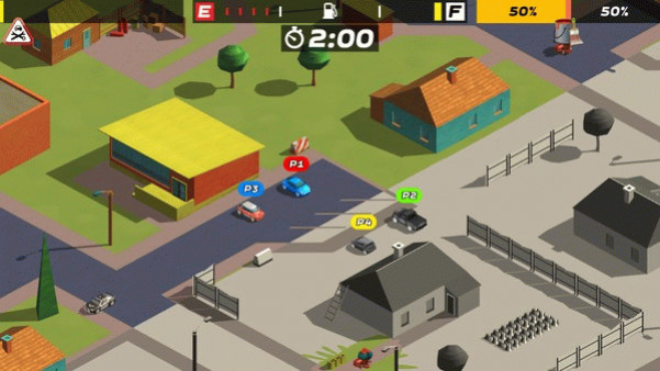 Игра Splash Cars, скриншот