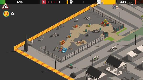 Игра Splash Cars, скриншот