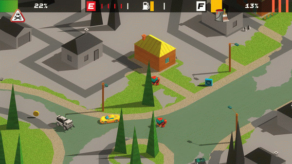 Игра Splash Cars, скриншот