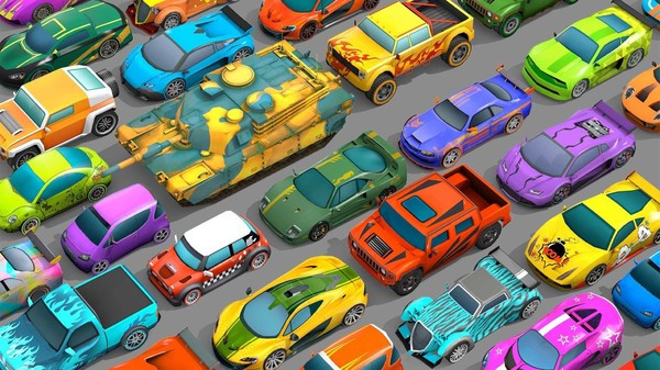 Игра Splash Cars, скриншот