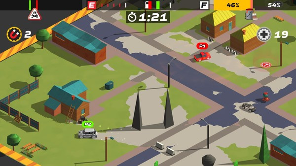 Игра Splash Cars, скриншот