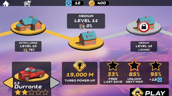Игра Splash Cars, скриншот