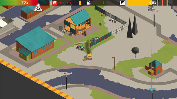 Игра Splash Cars, скриншот