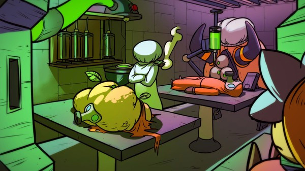 Игра Splasher, скриншот