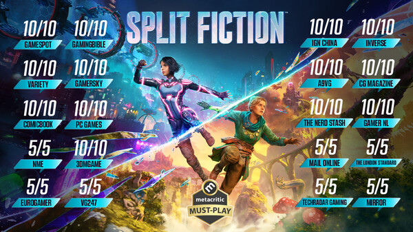 Игра Split Fiction, скриншот