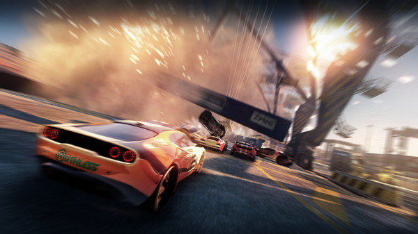 Игра Split/Second, скриншот