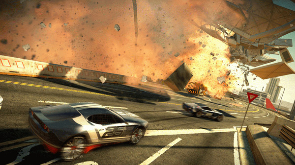 Игра Split/Second, скриншот