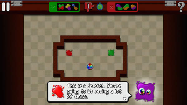 Игра Splotches, скриншот