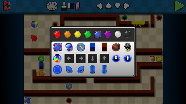 Игра Splotches, скриншот