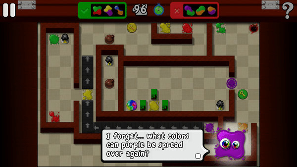 Игра Splotches, скриншот