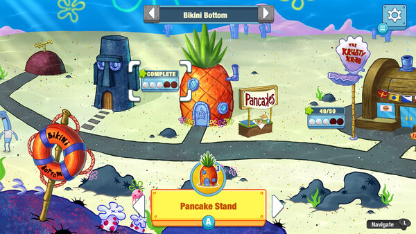 Игра SpongeBob: Krusty Cook-Off, скриншот