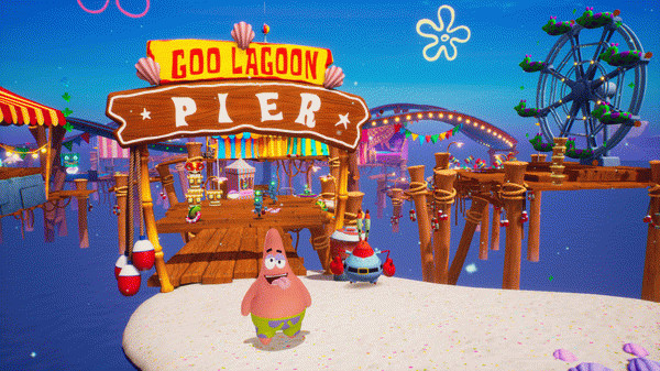 Игра SpongeBob SquarePants: Battle for Bikini Bottom - Rehydrated, скриншот