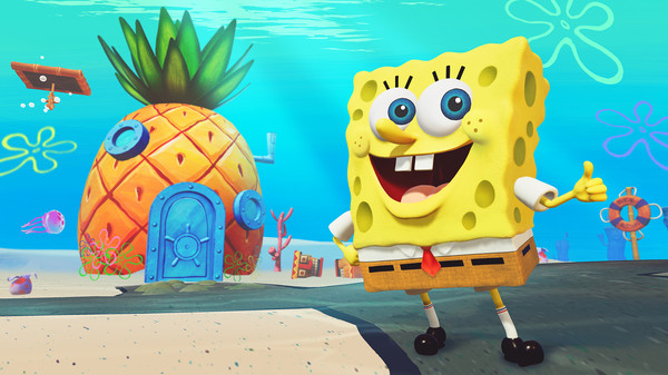 Игра SpongeBob SquarePants: Battle for Bikini Bottom - Rehydrated, скриншот