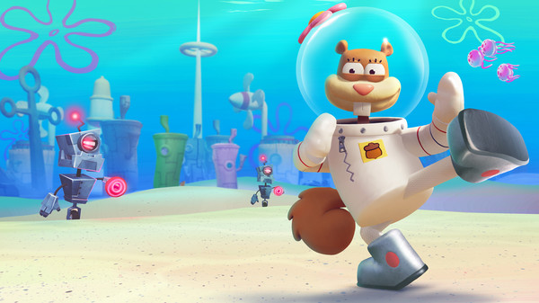 Игра SpongeBob SquarePants: Battle for Bikini Bottom - Rehydrated, скриншот