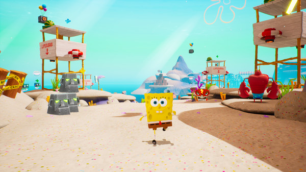Игра SpongeBob SquarePants: Battle for Bikini Bottom - Rehydrated, скриншот