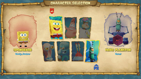 Игра SpongeBob SquarePants: Battle for Bikini Bottom - Rehydrated, скриншот