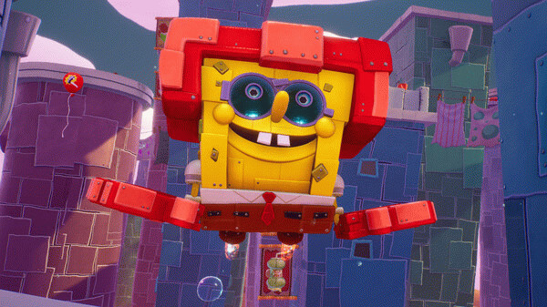 Игра SpongeBob SquarePants: The Cosmic Shake - Costume Pack, скриншот
