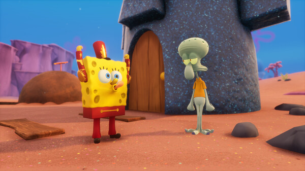 Игра SpongeBob SquarePants: The Cosmic Shake - Costume Pack, скриншот