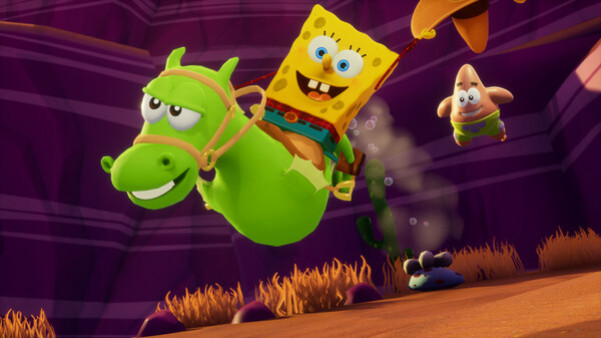 Игра SpongeBob SquarePants: The Cosmic Shake, скриншот