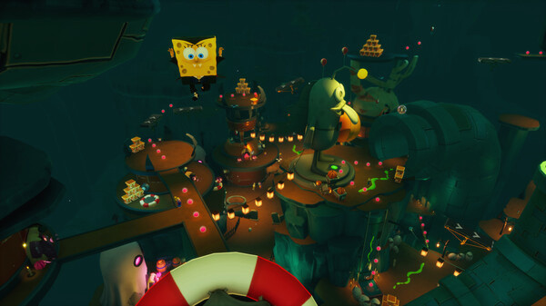 Игра SpongeBob SquarePants: The Cosmic Shake, скриншот