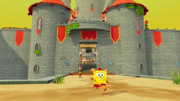 Игра SpongeBob SquarePants: The Cosmic Shake, скриншот