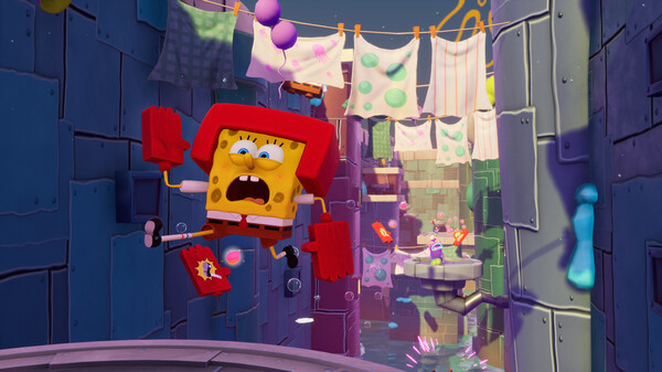 Игра SpongeBob SquarePants: The Cosmic Shake, скриншот