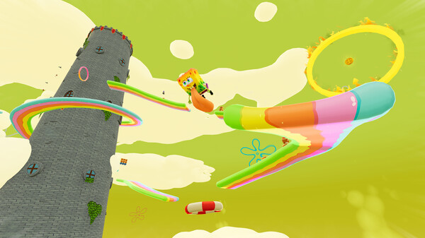 Игра SpongeBob SquarePants: The Cosmic Shake, скриншот