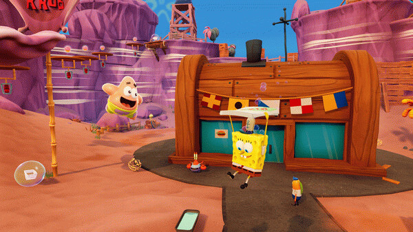 Игра SpongeBob SquarePants: The Cosmic Shake, скриншот