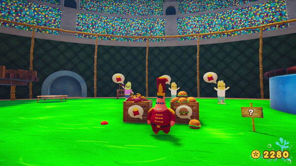 Игра SpongeBob SquarePants: The Patrick Star Game, скриншот