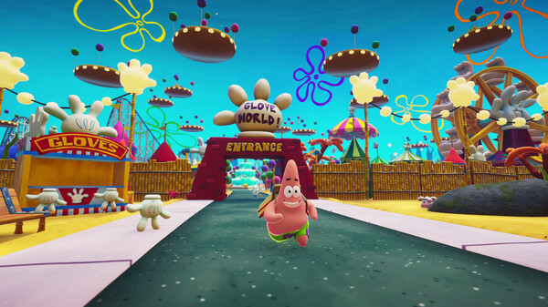 Игра SpongeBob SquarePants: The Patrick Star Game, скриншот